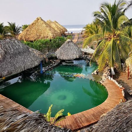 Eco-Hotel Playa Quilombo Лас-Лисас Экстерьер фото