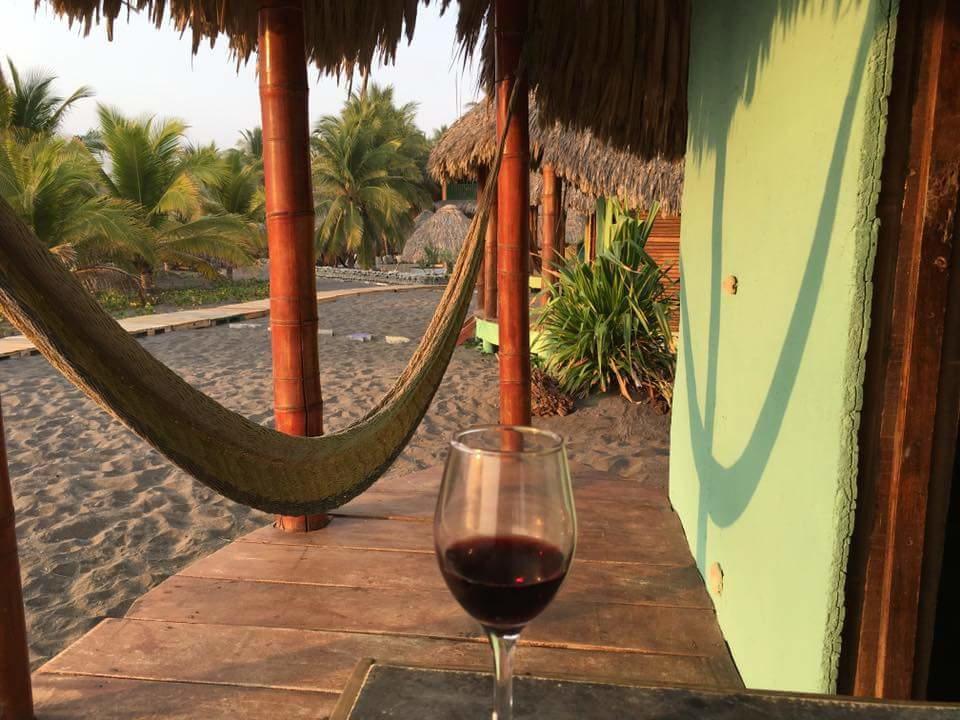 Eco-Hotel Playa Quilombo Лас-Лисас Экстерьер фото