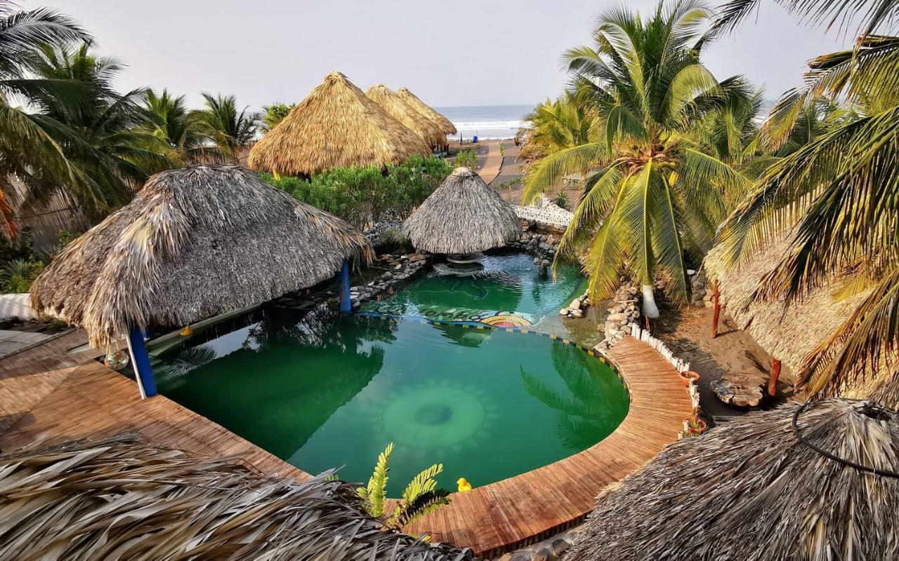 Eco-Hotel Playa Quilombo Лас-Лисас Экстерьер фото