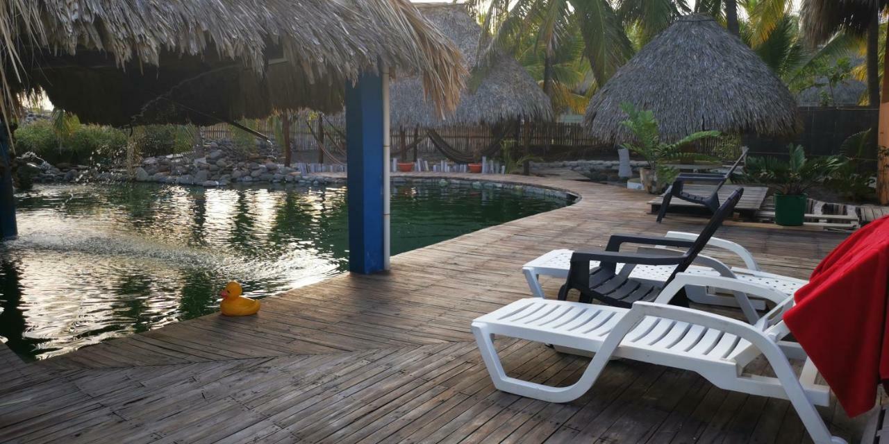 Eco-Hotel Playa Quilombo Лас-Лисас Экстерьер фото